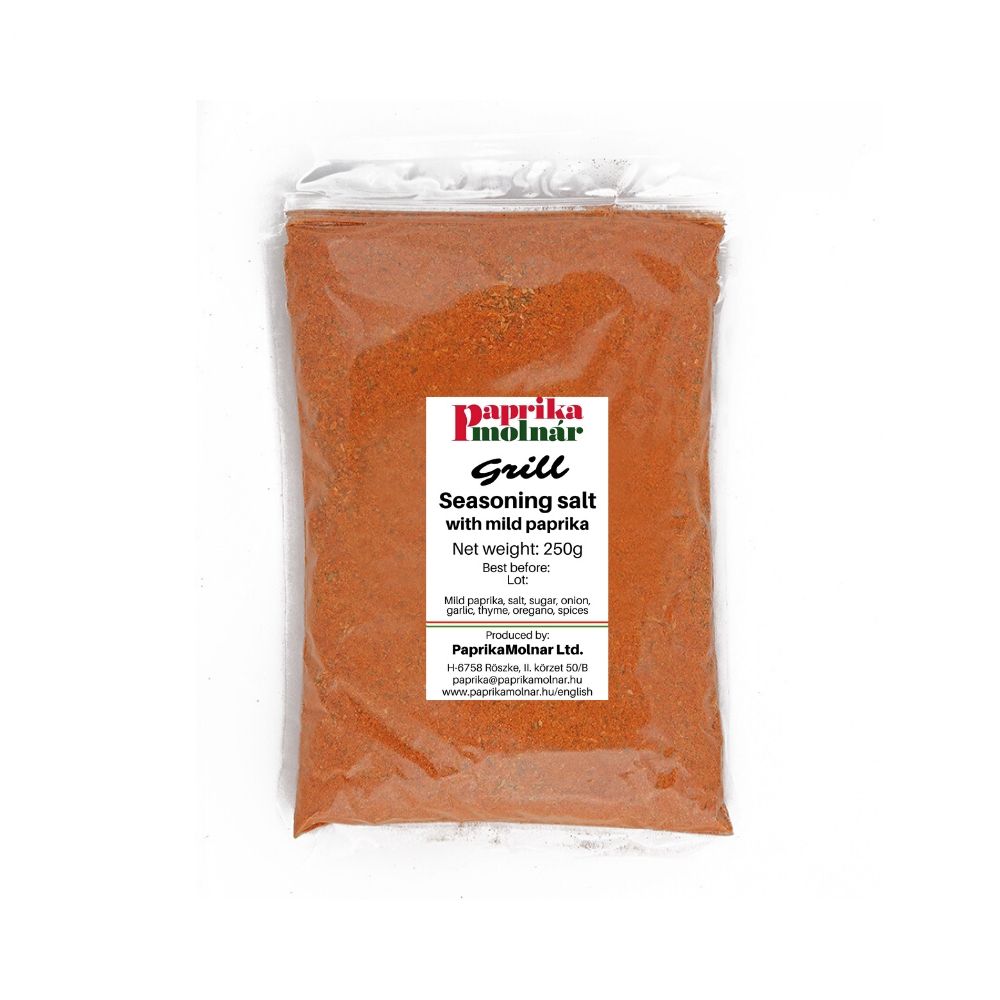 Seasoning salt with paprika PaprikaMolnar