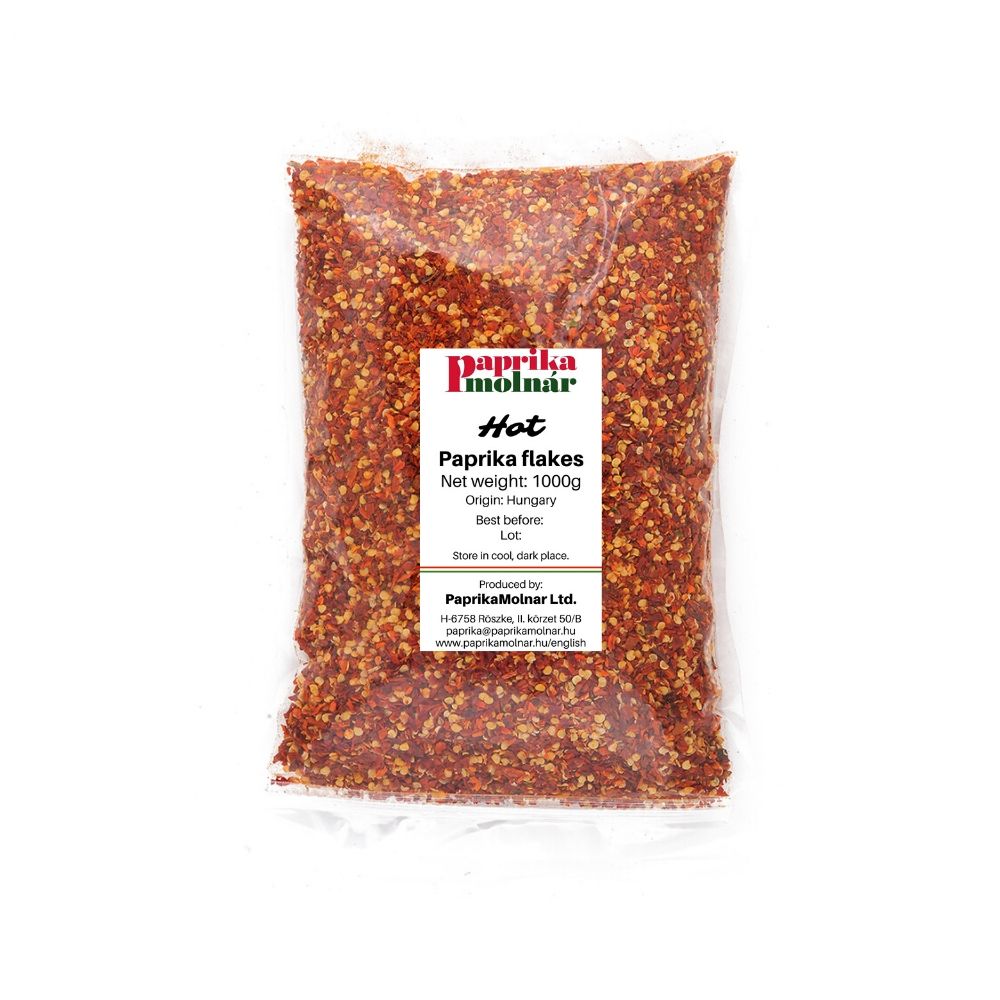 Hot paprika flakes PaprikaMolnar