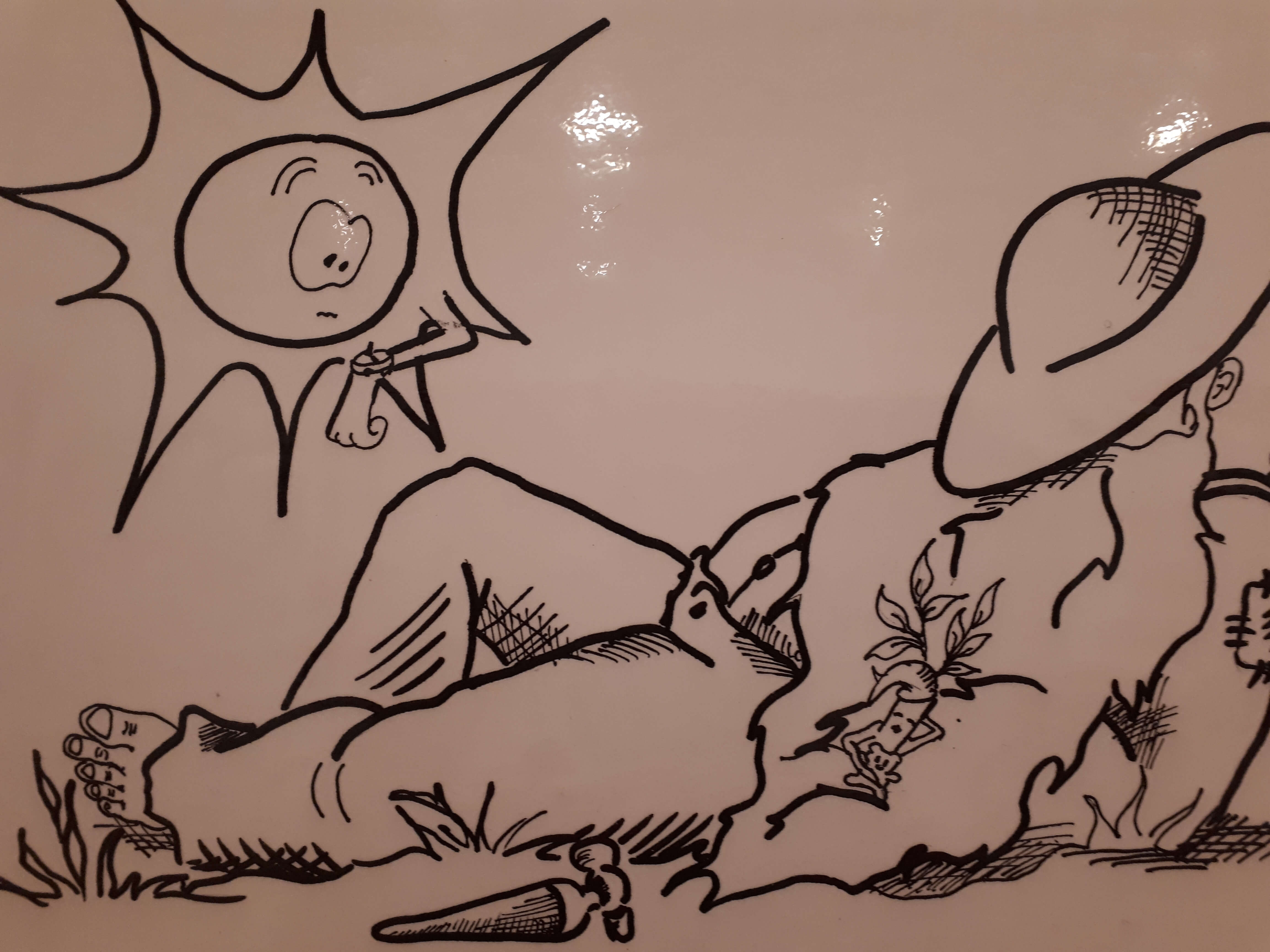 No after lunch nap on planting day