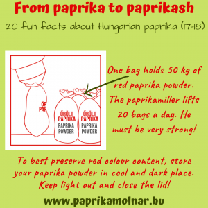 From Paprika to Paprikash